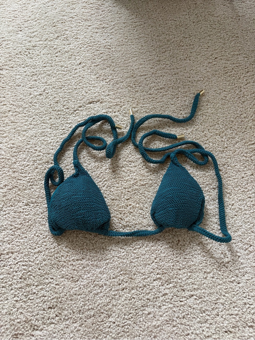 Monday Swimwear 2 Piece Palma Top Evergreen/ Palma Bottom Evergreen Bikini - Picture 2 of 6